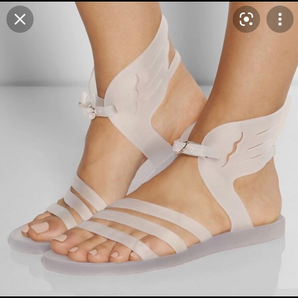 Ancient Greek Sandals Ikaria Jelly Clear 10 - Picture 1 of 5